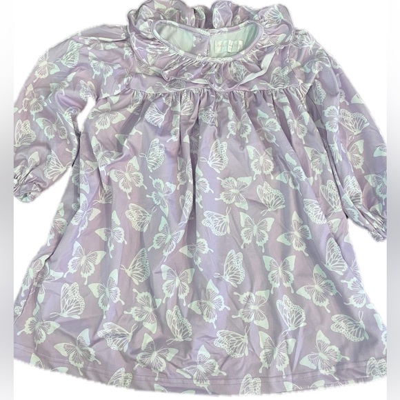 Cecil and Lou 3t purple butterfly dress - Picture 1 of 1